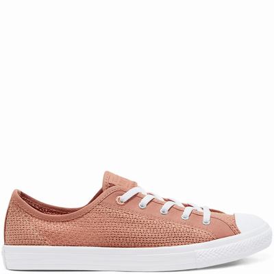 Női Converse Summer Getaway Chuck Taylor All Star Dainty Tornacipő CO8306459 Rózsaszín Arany/Fehér